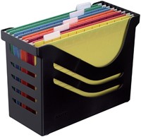 Hangmappenbox Djois Re-Solution + 5 hangmappen zwart-2