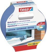 Afplaktape tesa®  Professional outdoor 25mx38mm blauw-3