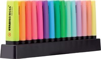 Markeerstift STABILO BOSS Original 70/15 assorti deskset à 15 stuks-2