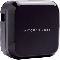 Labelprinter Brother P-touch Cube Plus TZe PT-P710BT desktop 24mm zwart-1