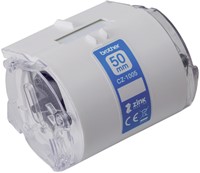 Etiket Brother CZ-1005 multifunctioneel 50mm 1 rol á 5m wit-2