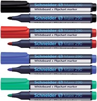 Whiteboardmarker Schneider Maxx 290 rond 2-3mm rood-2