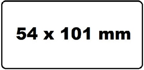 Labeletiket Quantore 99014 54x101mm adres wit-4