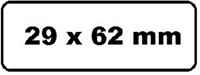 Labeletiket Quantore DK-11209 29x62mm adres wit 800 stuks-2