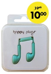 Headset Hama Happy Plugs Earbud kobaltblauw