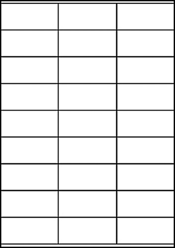 Etiket Avery 3479 70x32mm wit 2700 stuks-2