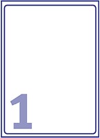 Etiket Avery L4735REV-25 210x297mm A4 wit 25 stuks-2