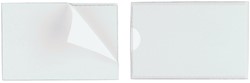 Etikethouder Durable pocketfix 57x90mm zelfklevend 10 stuks