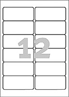 Etiket Avery L4776-20 99.1x42.3mm polyester wit 240 etiketten-2