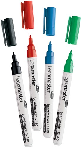 Whiteboardmarker Legamaster TZ 140 rond 1mm zwart-2