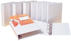 Panoramaringband Biëlla 4-rings D-mech A4-40mm wit*v257608