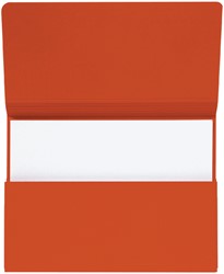 Pocketmap Secolor folio 100% gerecycled karton 250gr rood