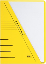 Insteekmap Djois Secolor A4 recycled 250gr geel