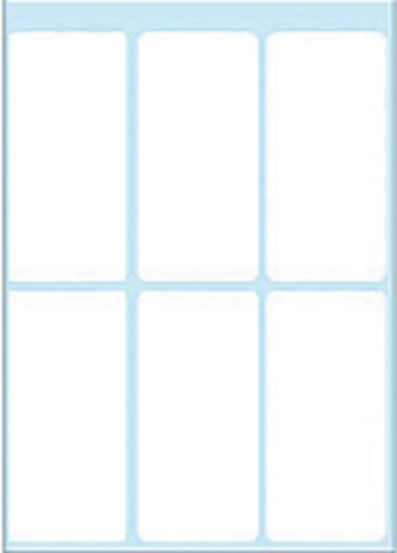 Etiket HERMA 3754 54x26mm wit 42 stuks