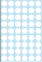 Etiket HERMA 2240 rond 16mm wit 1728 stuks-3