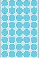 Etiket HERMA 2253 rond 19mm blauw 1280 stuks-3