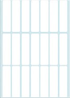 Etiket HERMA 2370 13x50mm wit 672 stuks-2