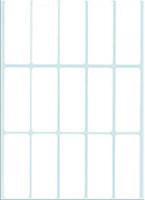 Etiket HERMA 2410 20x50mm wit 480 stuks-2