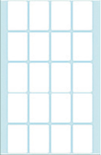 Etiket HERMA 2430 22x32mm wit 640 stuks-2