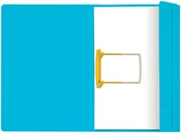 Combimap Secolor folio 1 klep recycled 250gr blauw-2