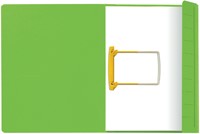 Clipmap Secolor A4 100% gerecycled karton 250gr groen verpakt per 10 stuks