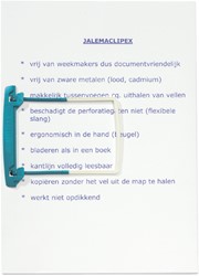 Bundelmechaniek Djois JalemaClipex petrol 100 stuks