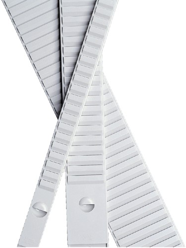 Planbordelement Djois formaat 2 48mm 50 sleuven grijs-2