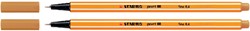 Fineliner STABILO point 88/26 fijn abrikoos