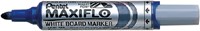 Whiteboardmarker Pentel MWL5M Maxiflo rond 3mm blauw