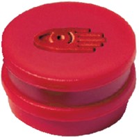 Magneet Legamaster 30mm 850gr rood 10 stuks