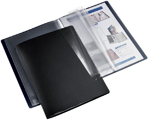 Showmap Europel flexibel A4 30-tassen zwart