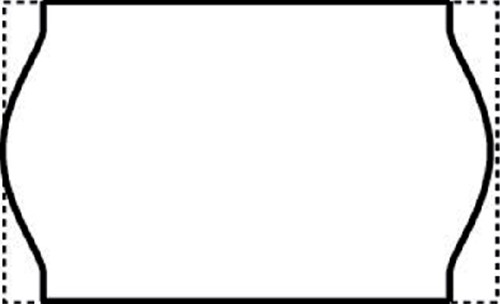 Prijsetiket 16x26mm Open-Data S14/Sato Judo permanent wit 1000 stuks-2