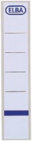 Rugetiket Elba smal 34x190mm zelfklevend wit/blauw 10 stuks-2