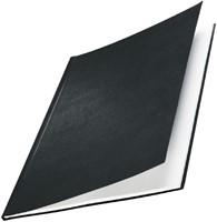 Inbindomslag Leitz 10.5mm harde kaft zwart 10 stuks-2