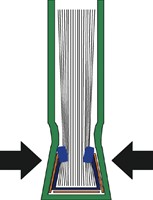 Inbindomslag Leitz 10.5mm harde kaft zwart 10 stuks-3