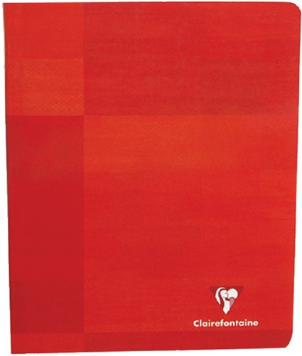 Schrift Clairefontaine 165x210mm lijn 72 pagina's 80gr assorti-1