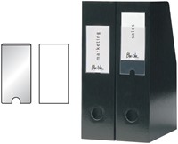 Etikethouder Djois 19x75mm zelfklevend transparant 16 stuks-2