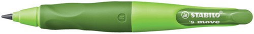 Vulpotlood STABILO Easyergo HB 3.15mm rechts groen/donkergroen incl puntenslijper blister à 1 stuk-2