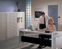 Stapelcassette Djois met schuiflade grijs-2