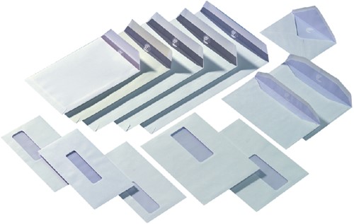 Envelop Quantore 162x229mm venster 4x11cm rechts zelfklevend 500 stuks-3