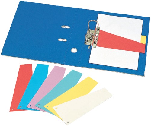 Scheidingsstrook Oxford trapezium 240x105/55mm 190gr blauw 100 stuks-1