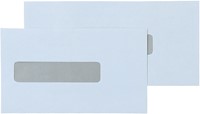 Envelop Quantore 109x224mm midden venster 25x110mm 500 stuks-2
