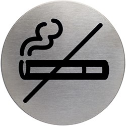 Infobord pictogram Durable 4911 niet roken rond 83mm