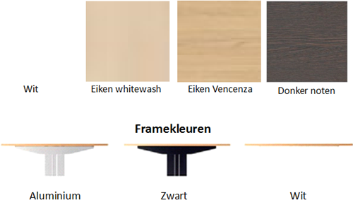 Bureau Pro-Fit 160x80cm hoogte verstelbaar d.m.v. slinger-2