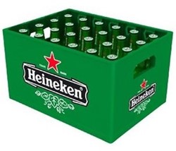 Heineken bier krat 24 fles