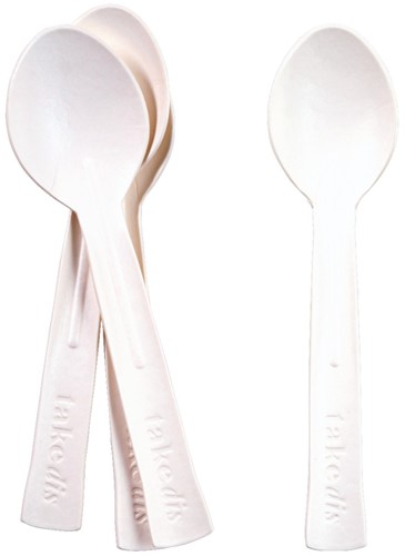 Lepel papier 14 cm FSC afbreekbaar