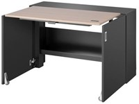 HomeFit thuiswerkplek zwart eiken-2